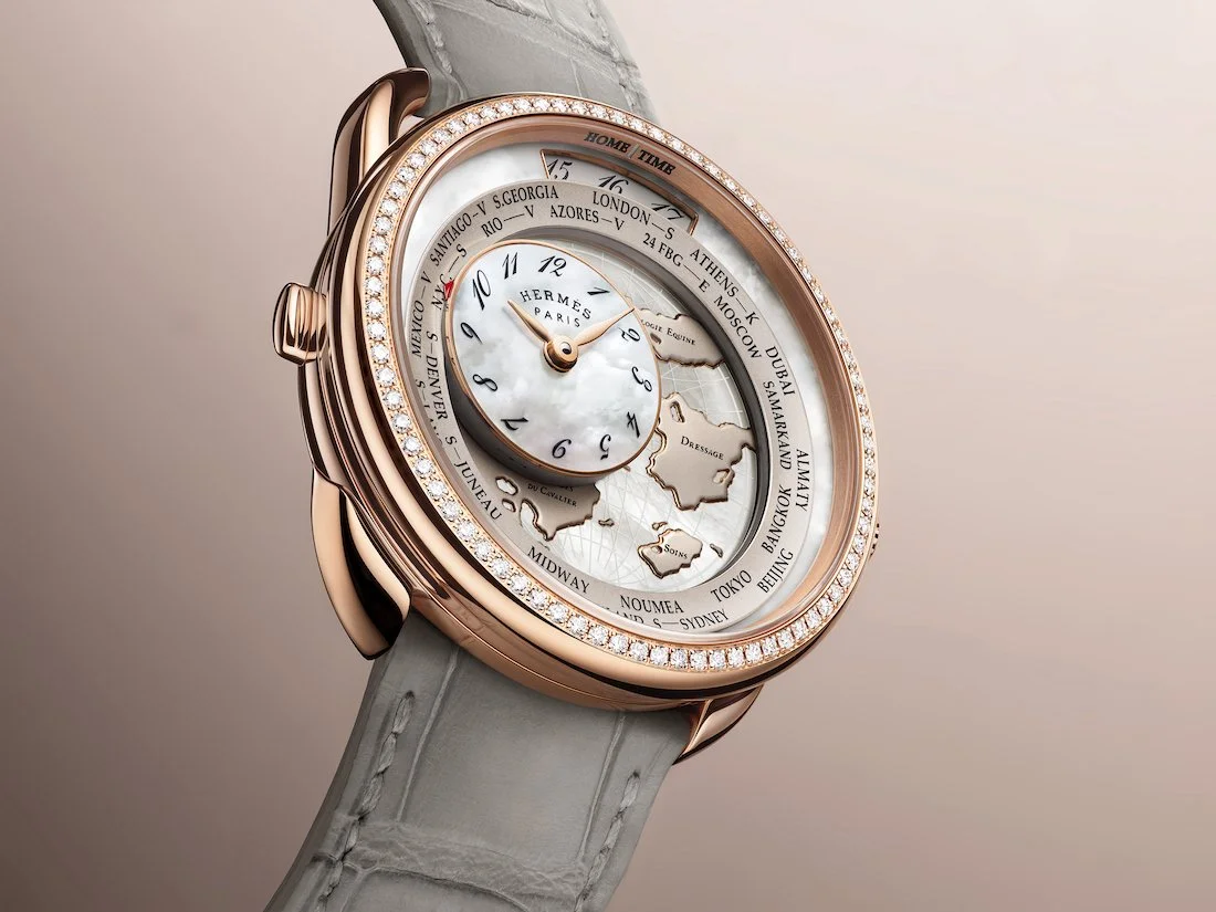 アスペルジュドゥアスペルジュ（希少） Introducing: Hermès Arceau Le Temps Voyageur. Two New Models in